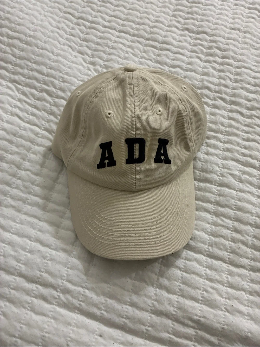 Adanola Embroidered Beige Cap